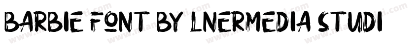 Barbie Font by lnermedia STUDIO字体转换